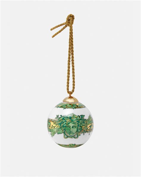 versace salatschüssel medusa grün